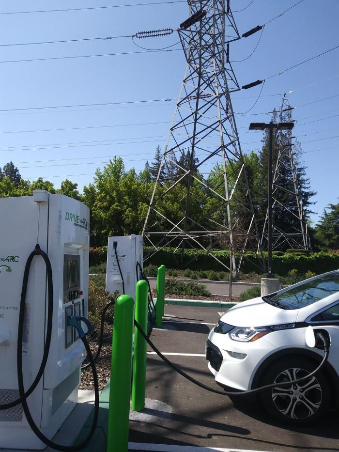 EVgo Car Charging Station