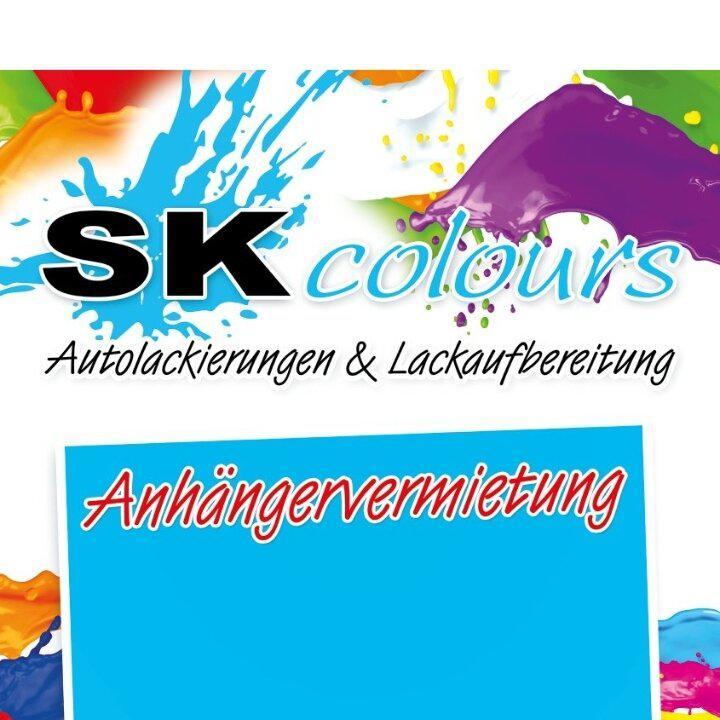 Anhängervermietung - Anhängerverkauf - Autolackierungen - Lackaufbereitung SK COLOURS SVEN KÜFFNER