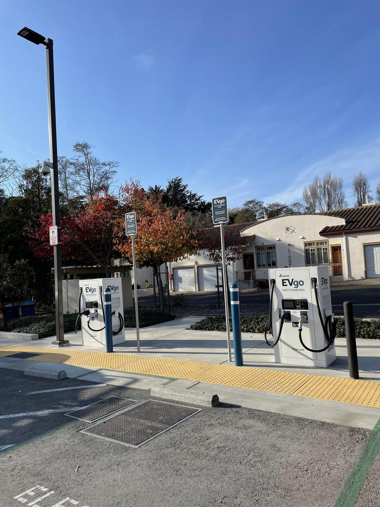 EVgo Car Charging Station