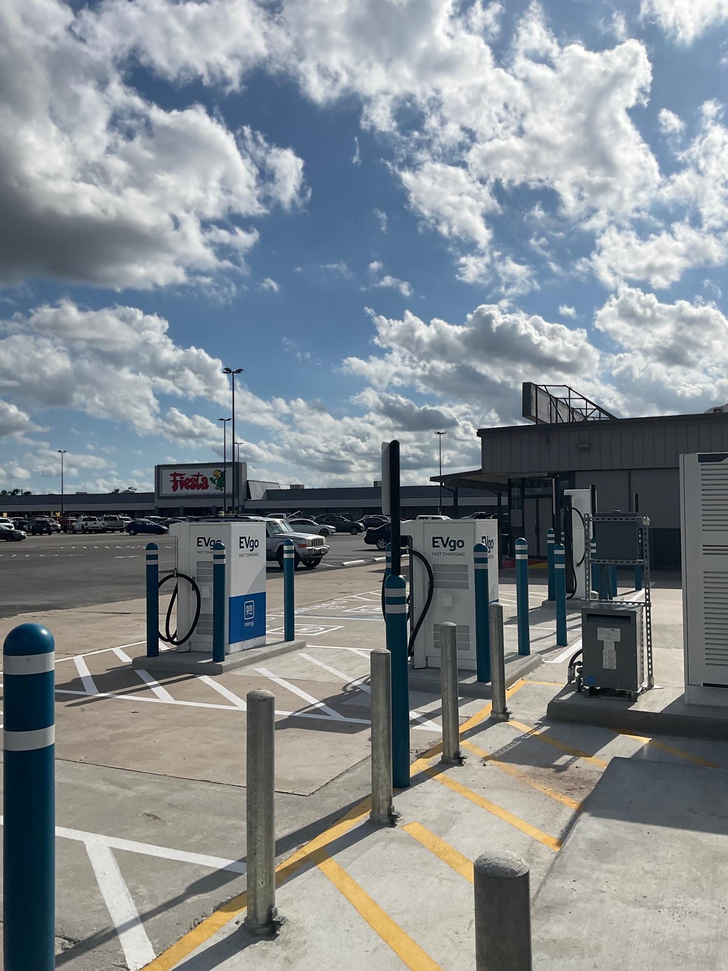 EVgo Car Charging Station