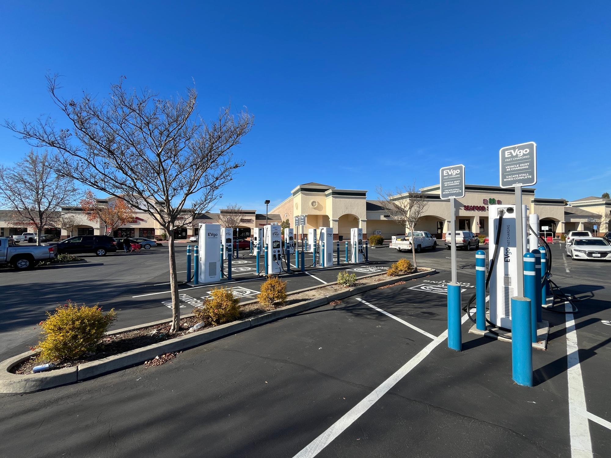 EVgo Car Charging Station