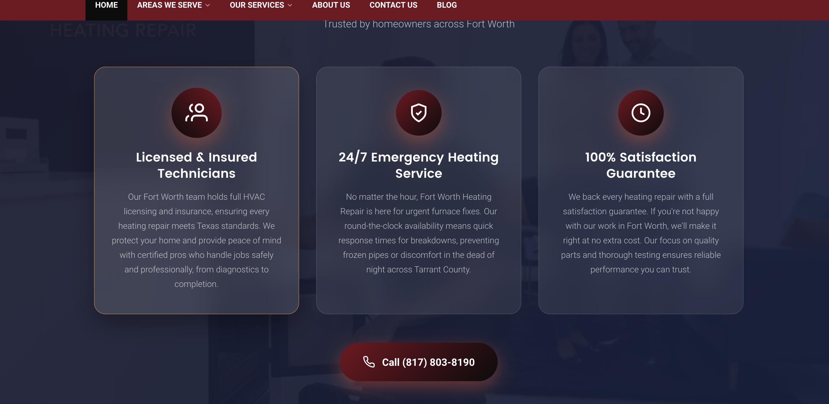 fort worth heating repair