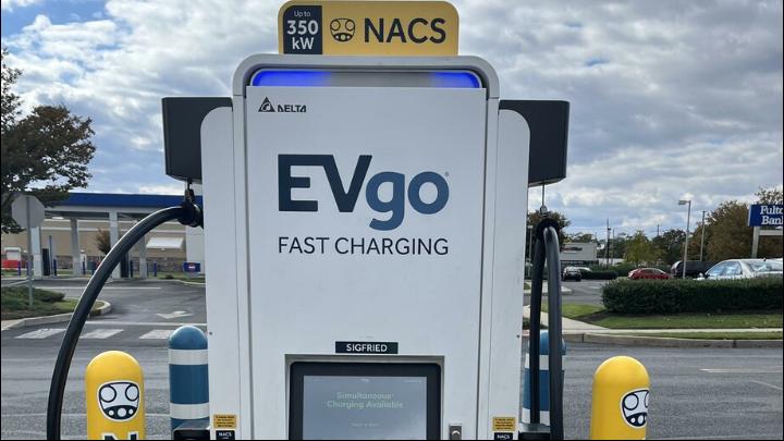EVgo Car Charging Station