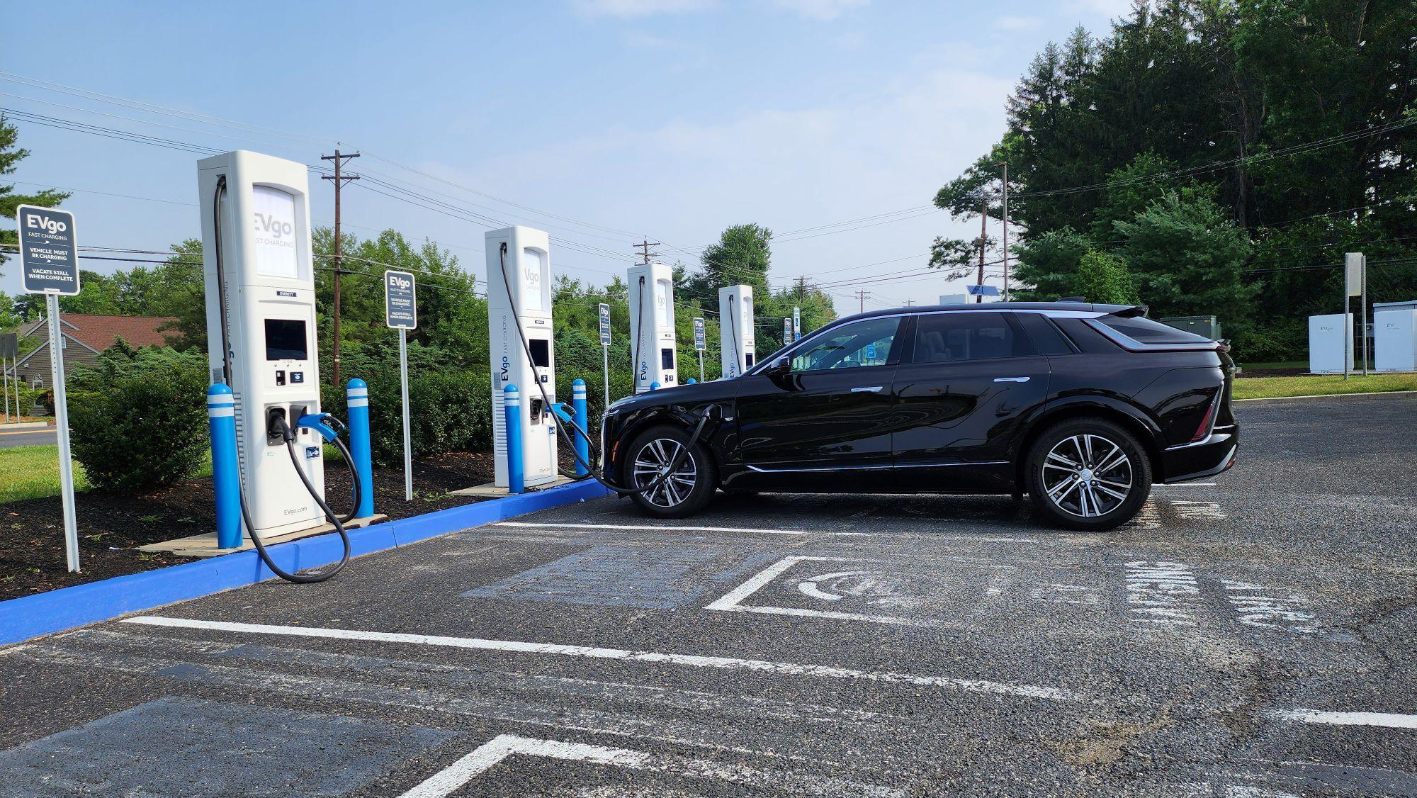 EVgo Car Charging Station