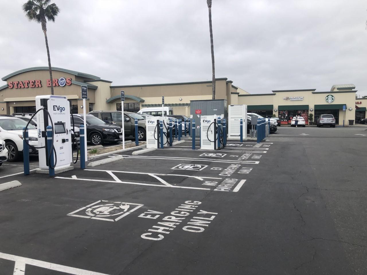 EVgo Car Charging Station