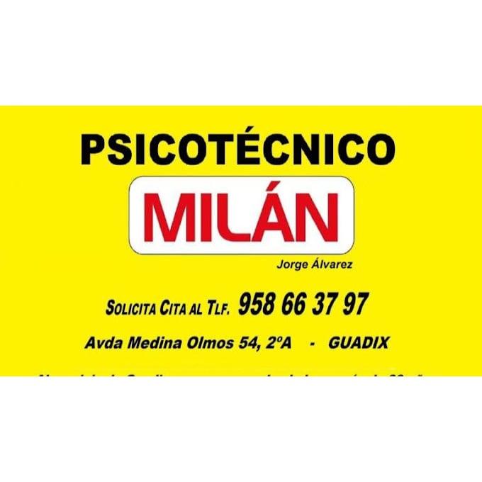 Psicotécnico Milán - Guadix