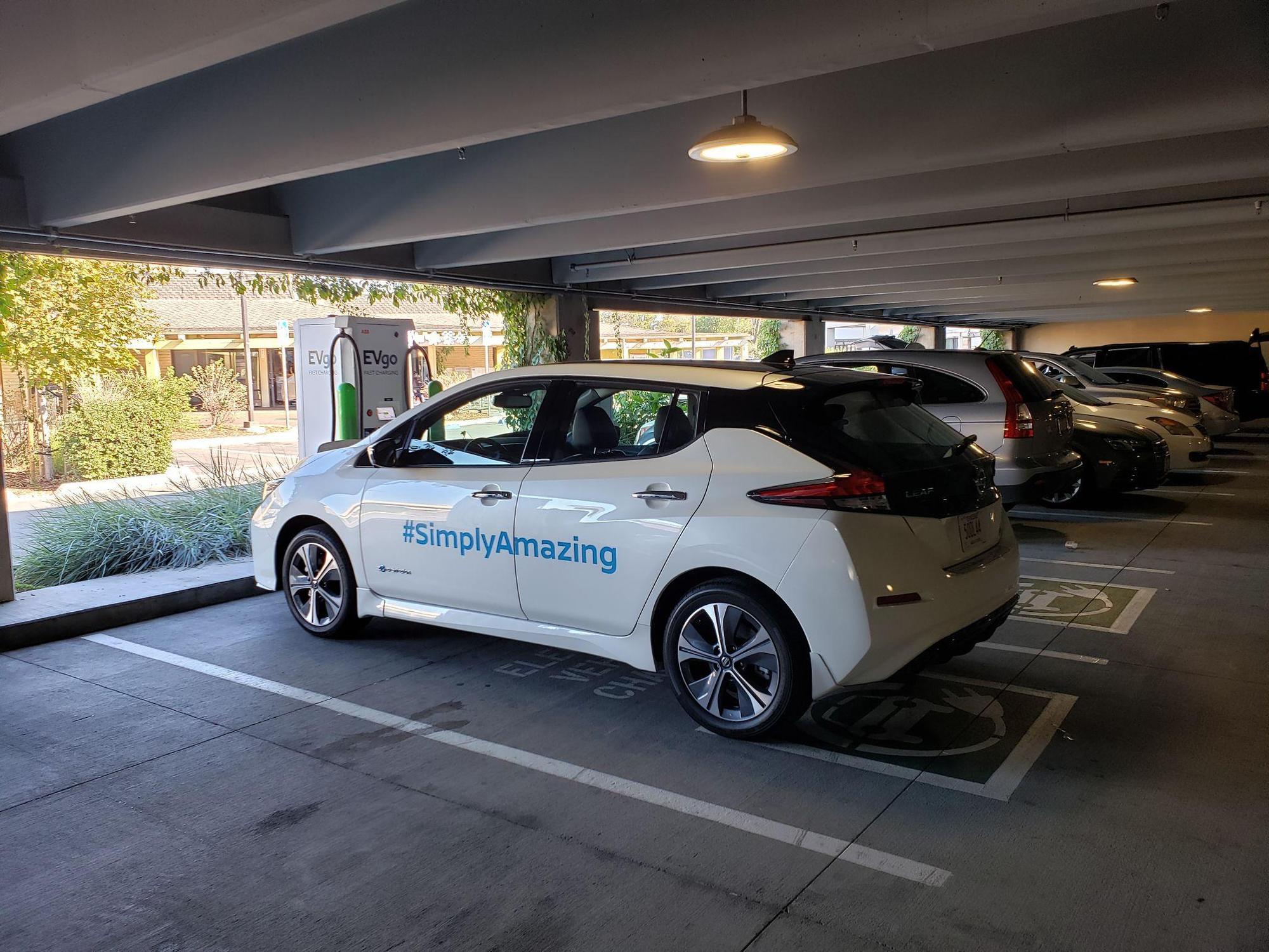 EVgo Car Charging Station