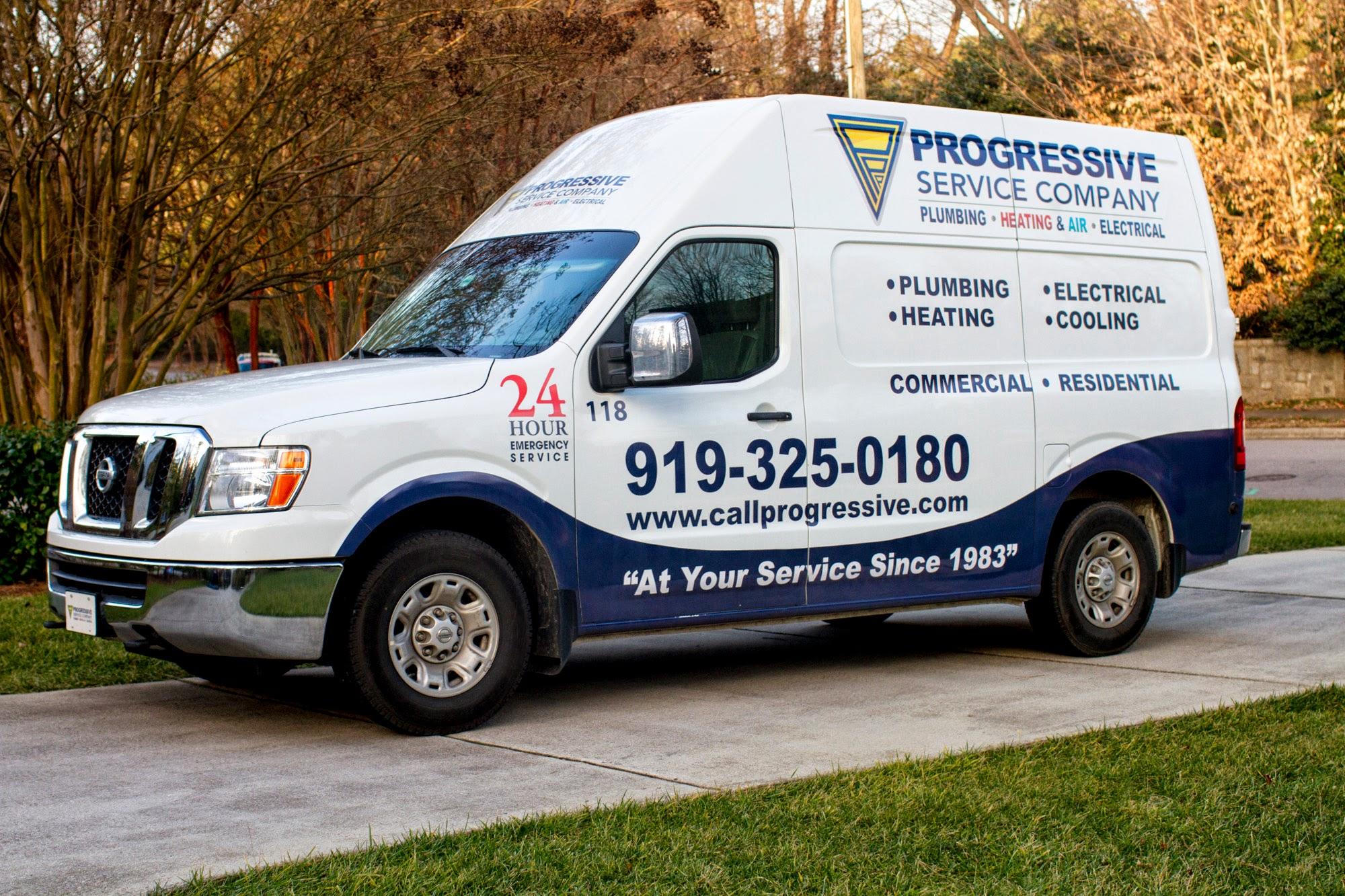 Progressive | Plumbing, Heating & Air, Electrical