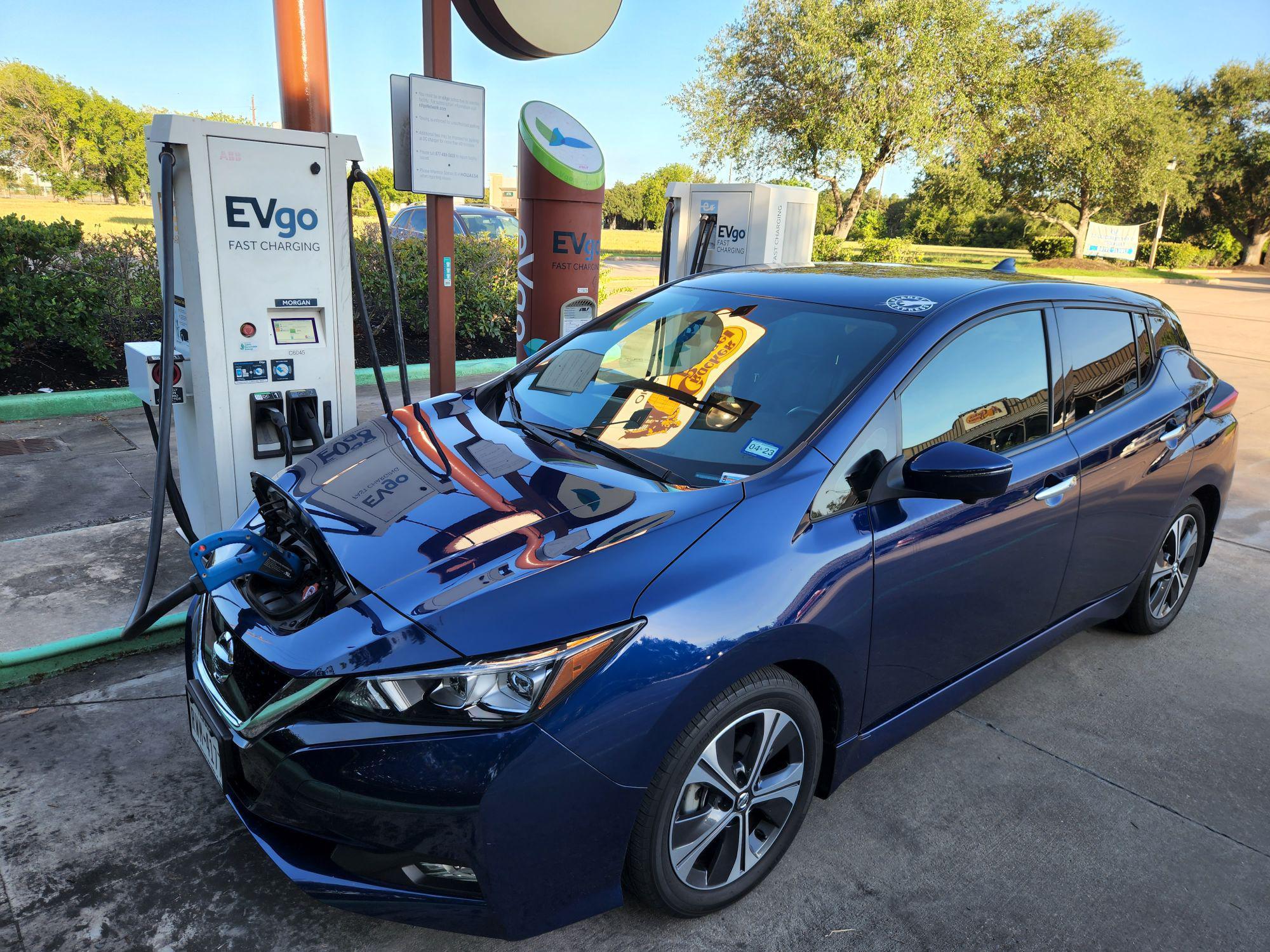 EVgo Car Charging Station