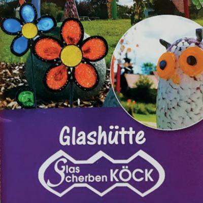 Glasscherben Köck