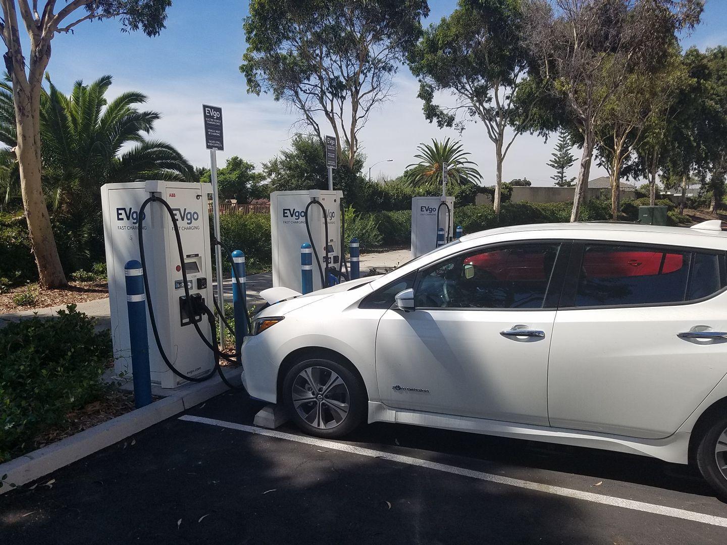 EVgo Car Charging Station