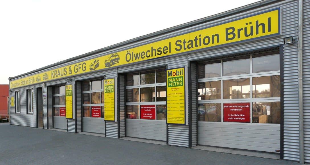 Ölwechsel Station Brühl