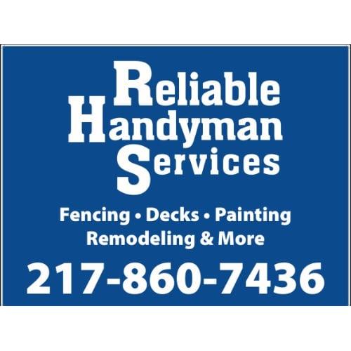 Reliable Handyman Services Inc.