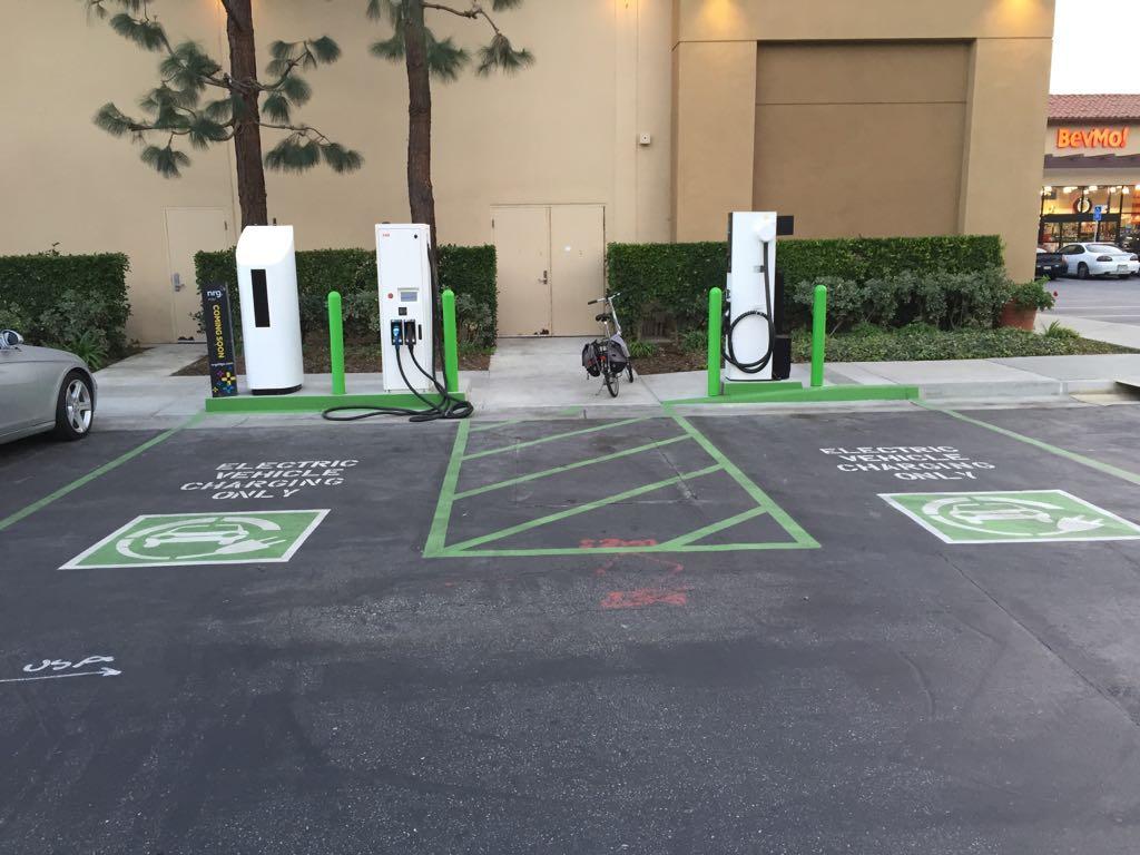 EVgo Car Charging Station