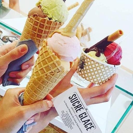 Sucre Glace, le glacier Artisanal du canal Saint Martin