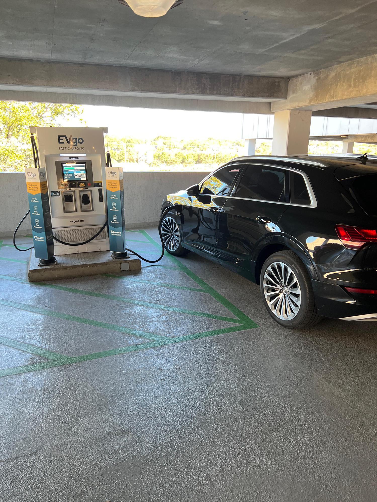 EVgo Car Charging Station