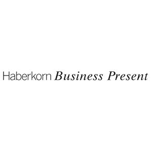 Haberkorn business present Hjördis Pfeiler