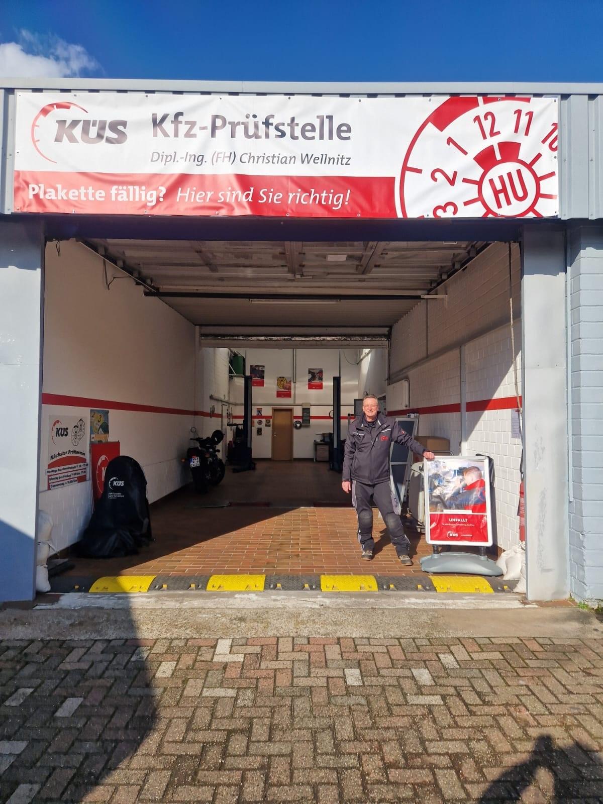 Dipl. - Ing. (FH) Christian Wellnitz KFZ-Sachverständiger