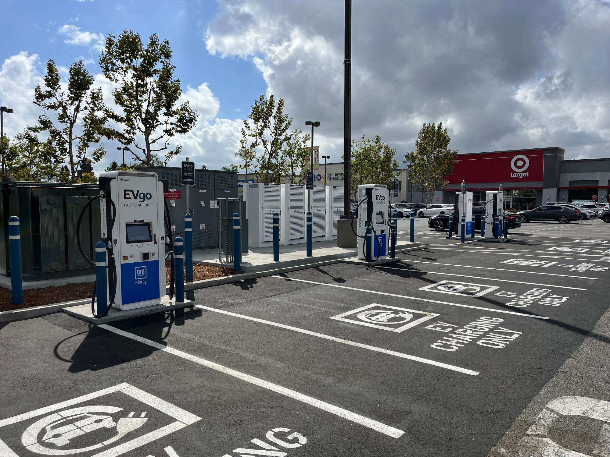 EVgo Car Charging Station