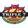 Triple 7 Restaurant and Microbrewery