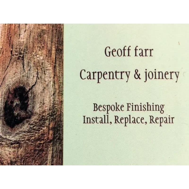 Geoff Farr Carpentry & Joinery