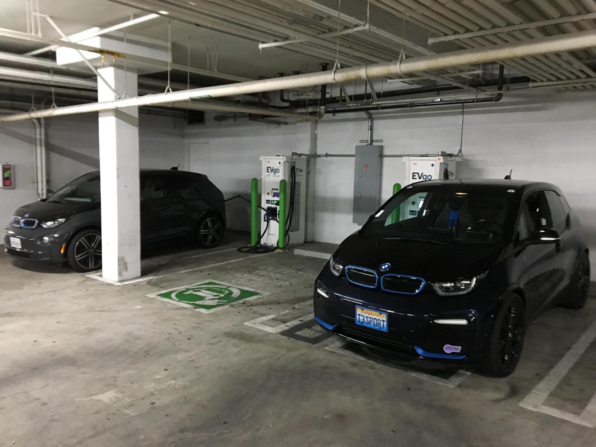 EVgo Car Charging Station