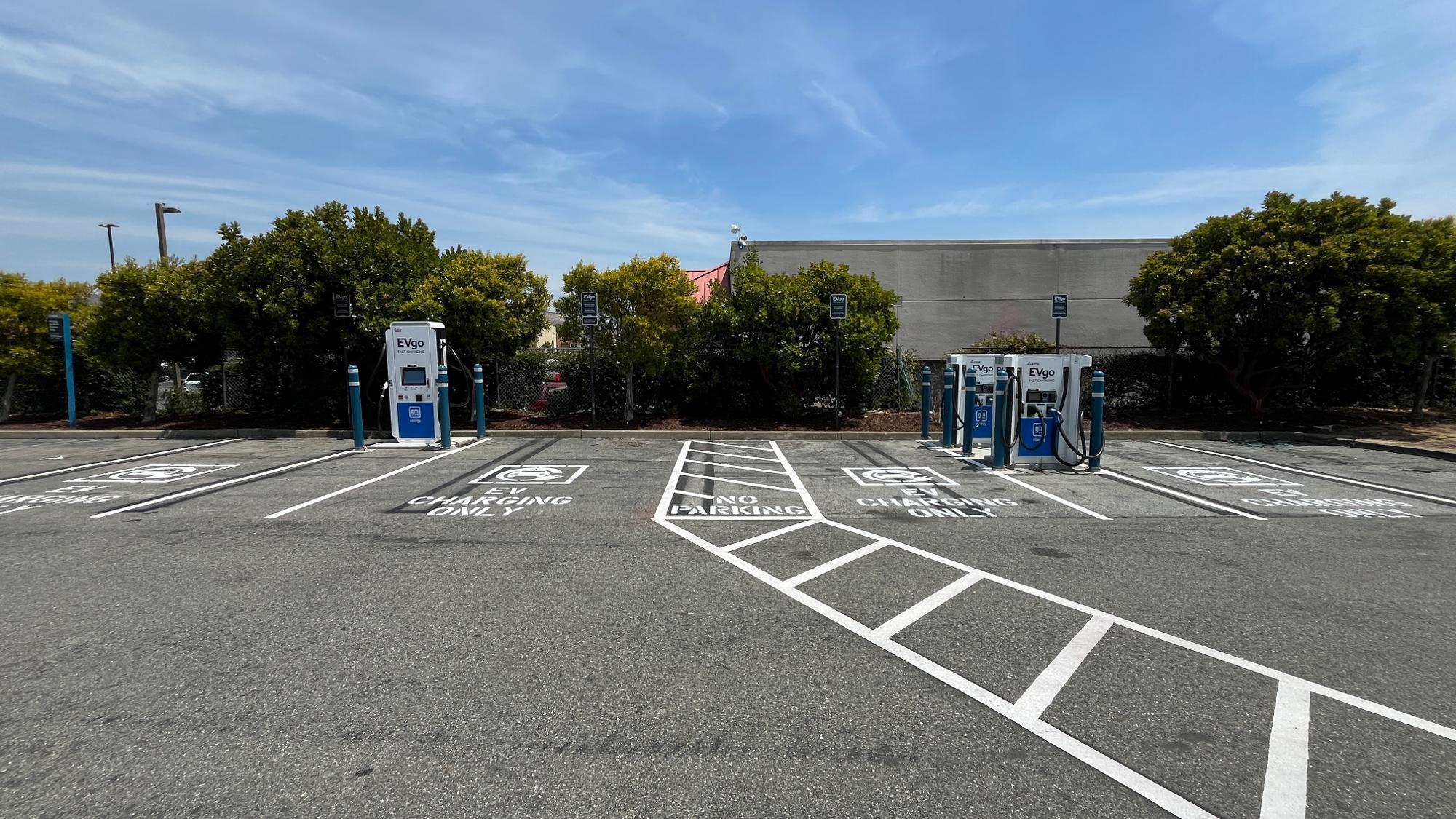 EVgo Car Charging Station