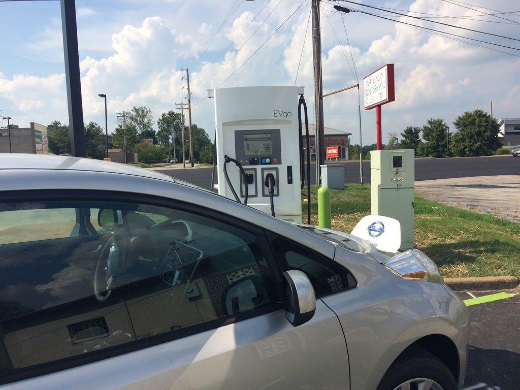 EVgo Car Charging Station