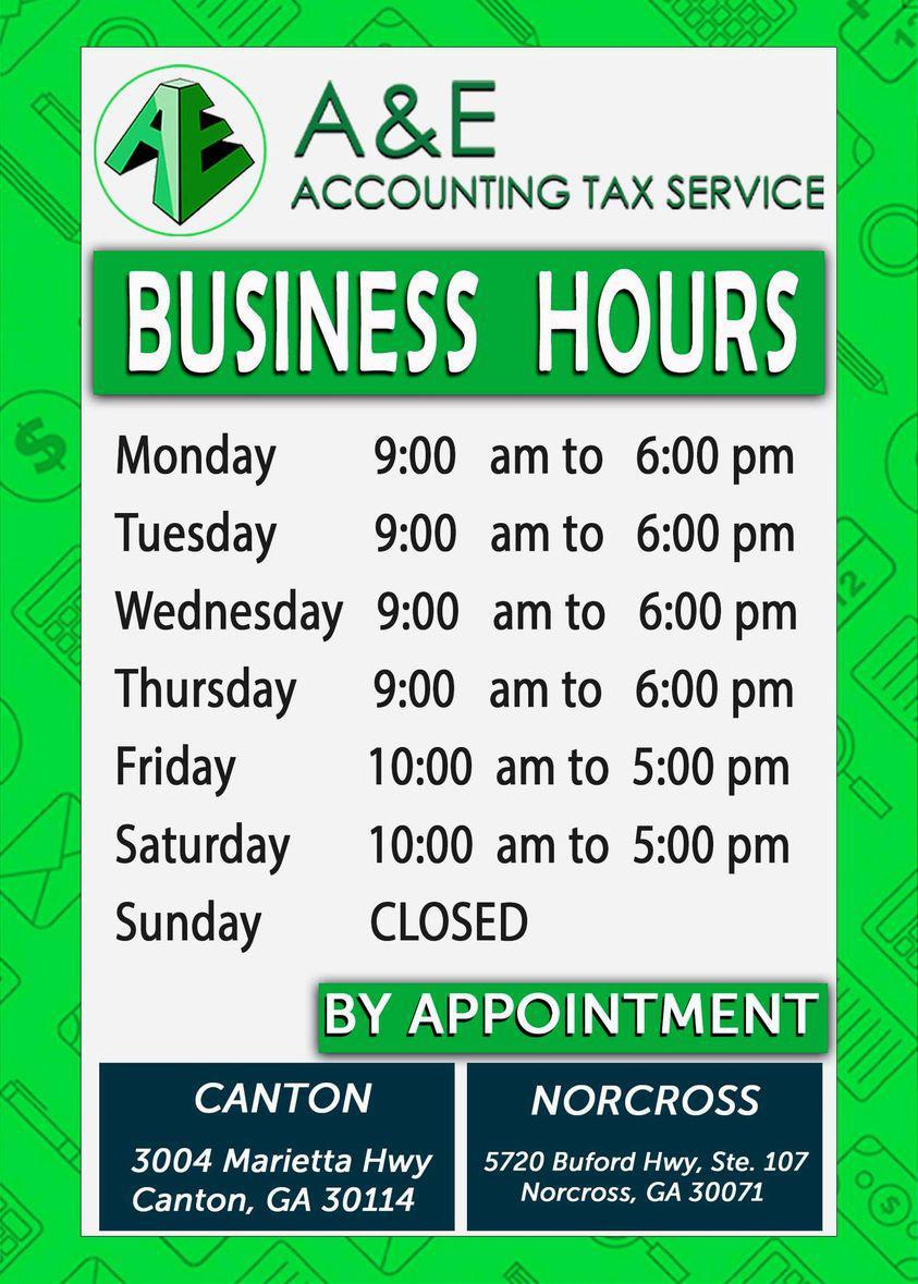 A&E Accounting Tax Service