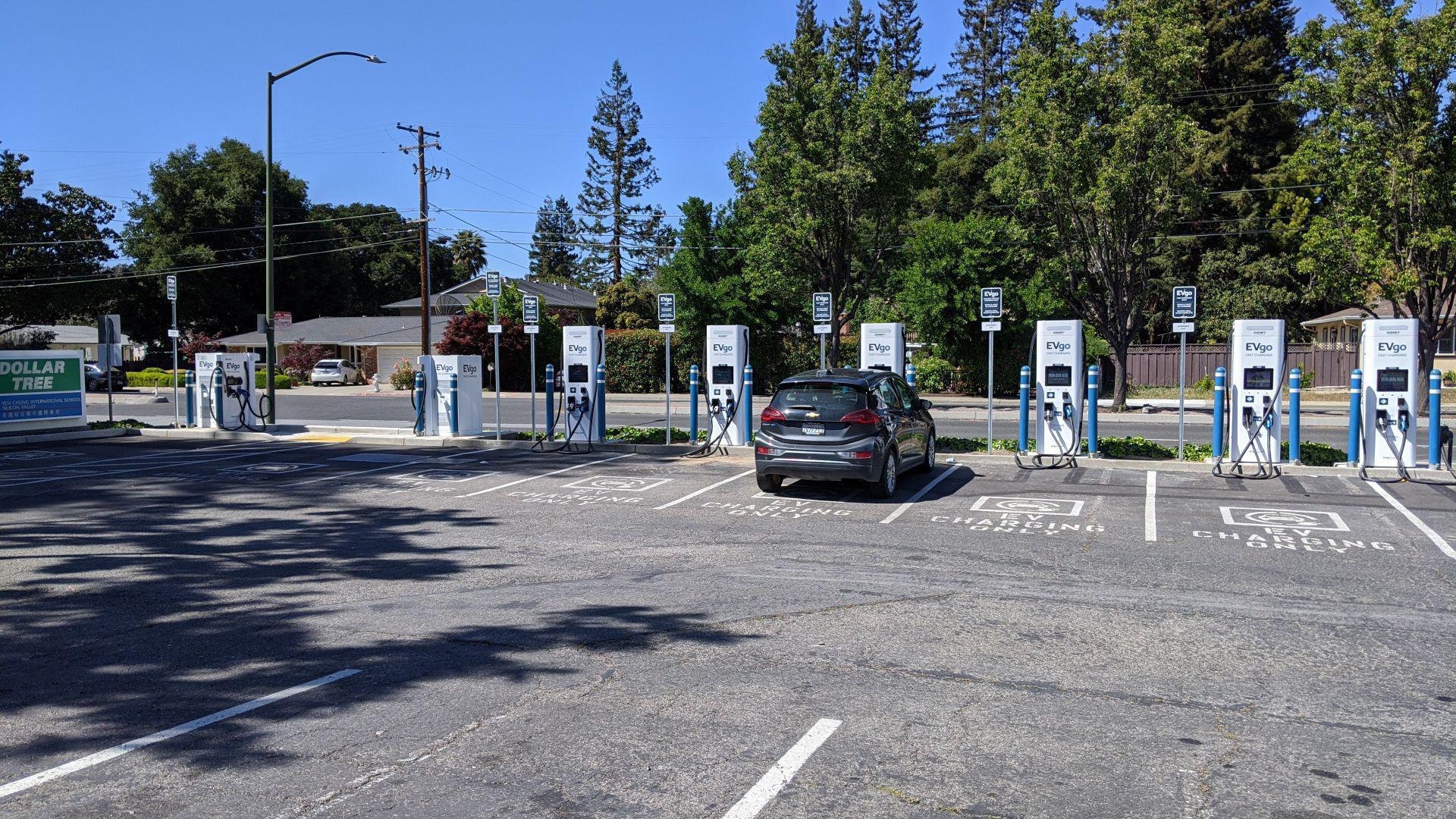 EVgo Car Charging Station