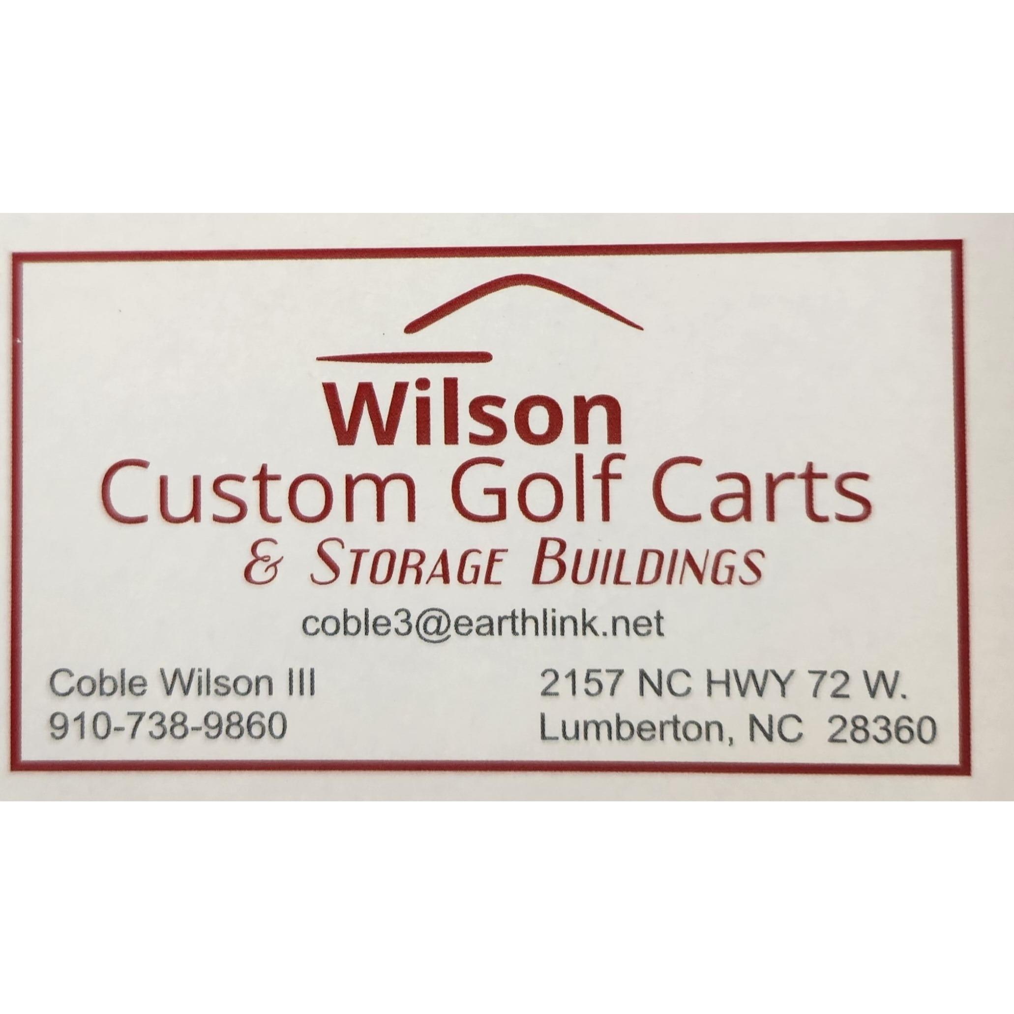 Wilson Golf Carts and Storage