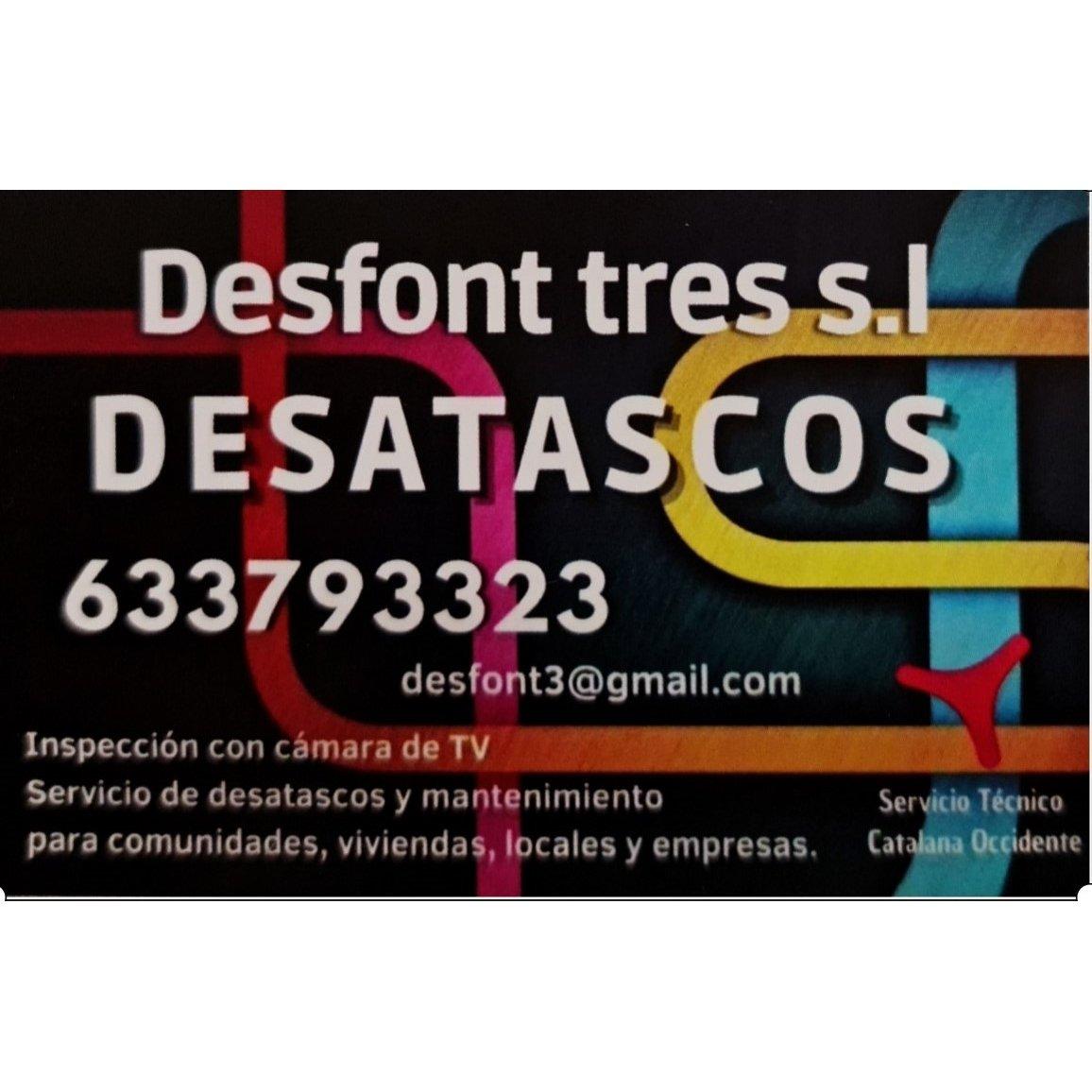 Desatascos Desfont Tres