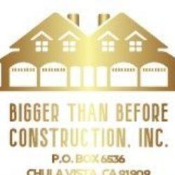 Bigger Than Before Construction