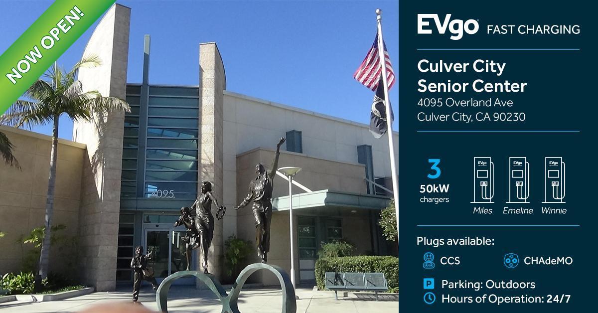 EVgo Car Charging Station