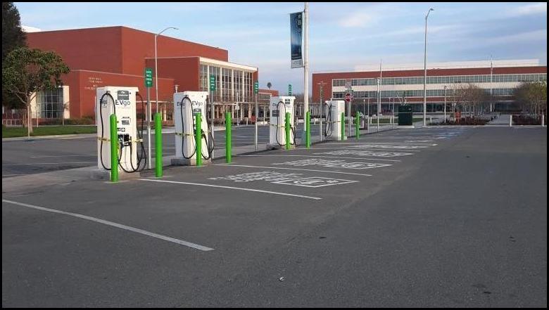 EVgo Car Charging Station