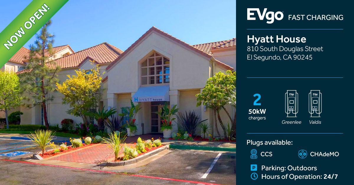 EVgo Car Charging Station