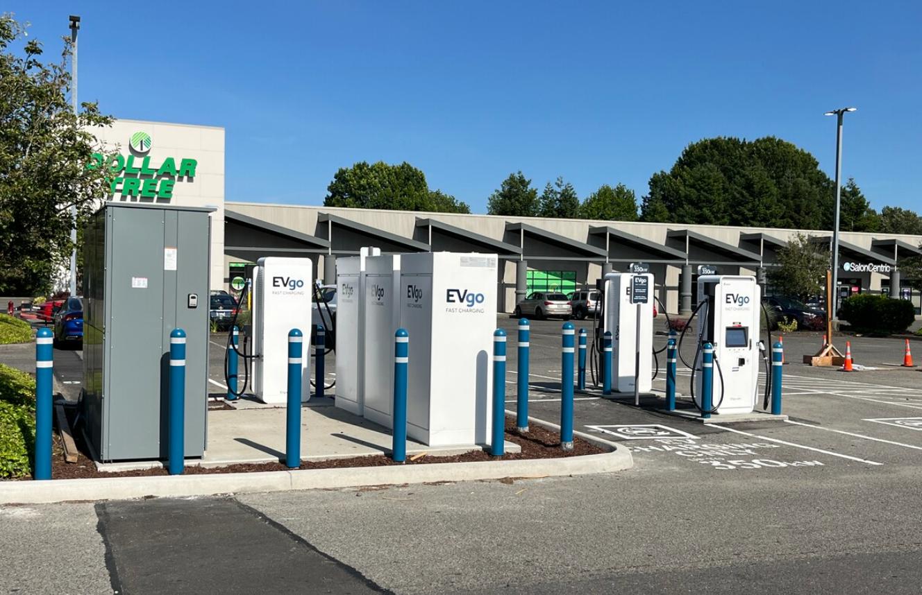 EVgo Car Charging Station