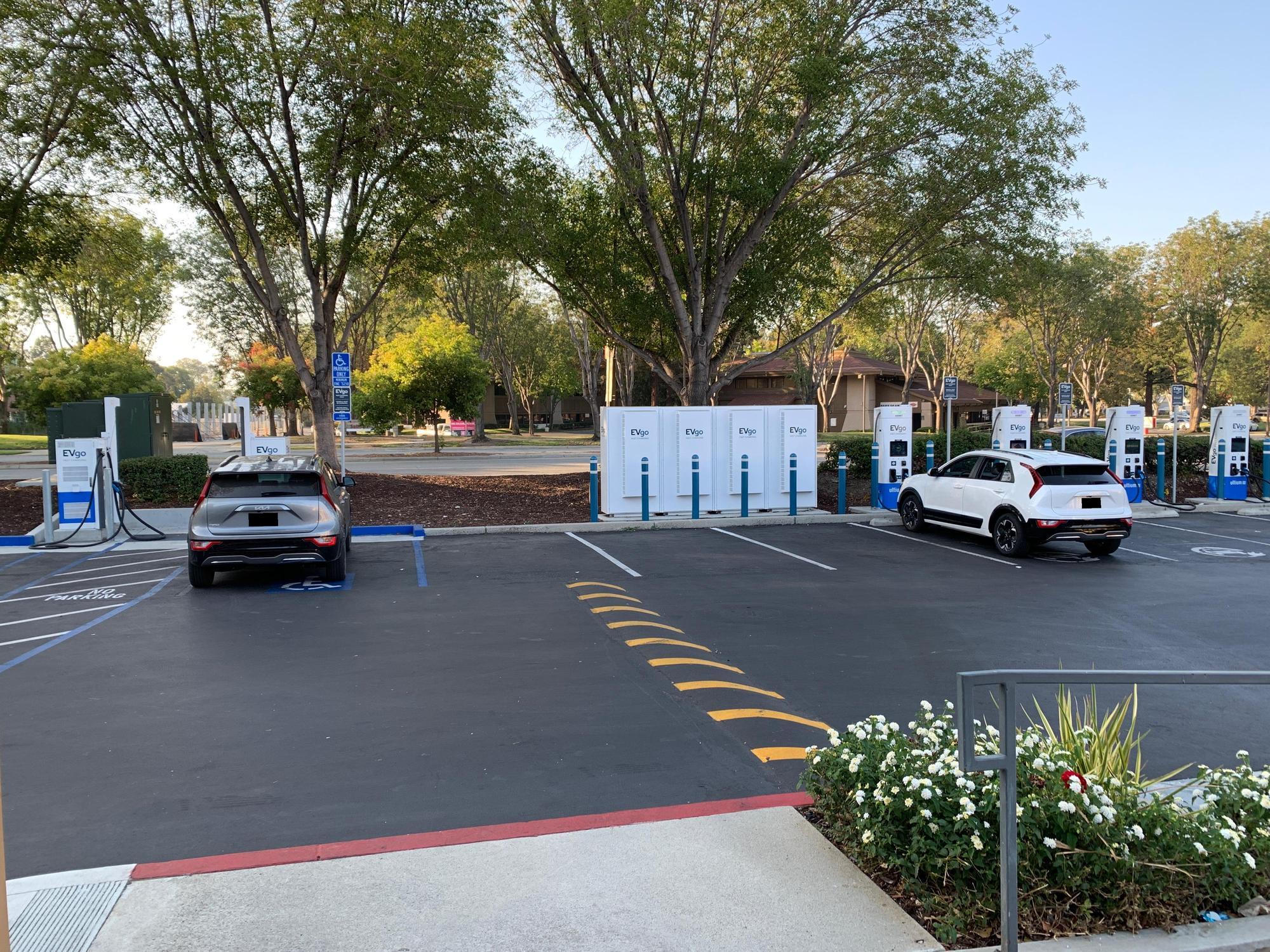 EVgo Car Charging Station