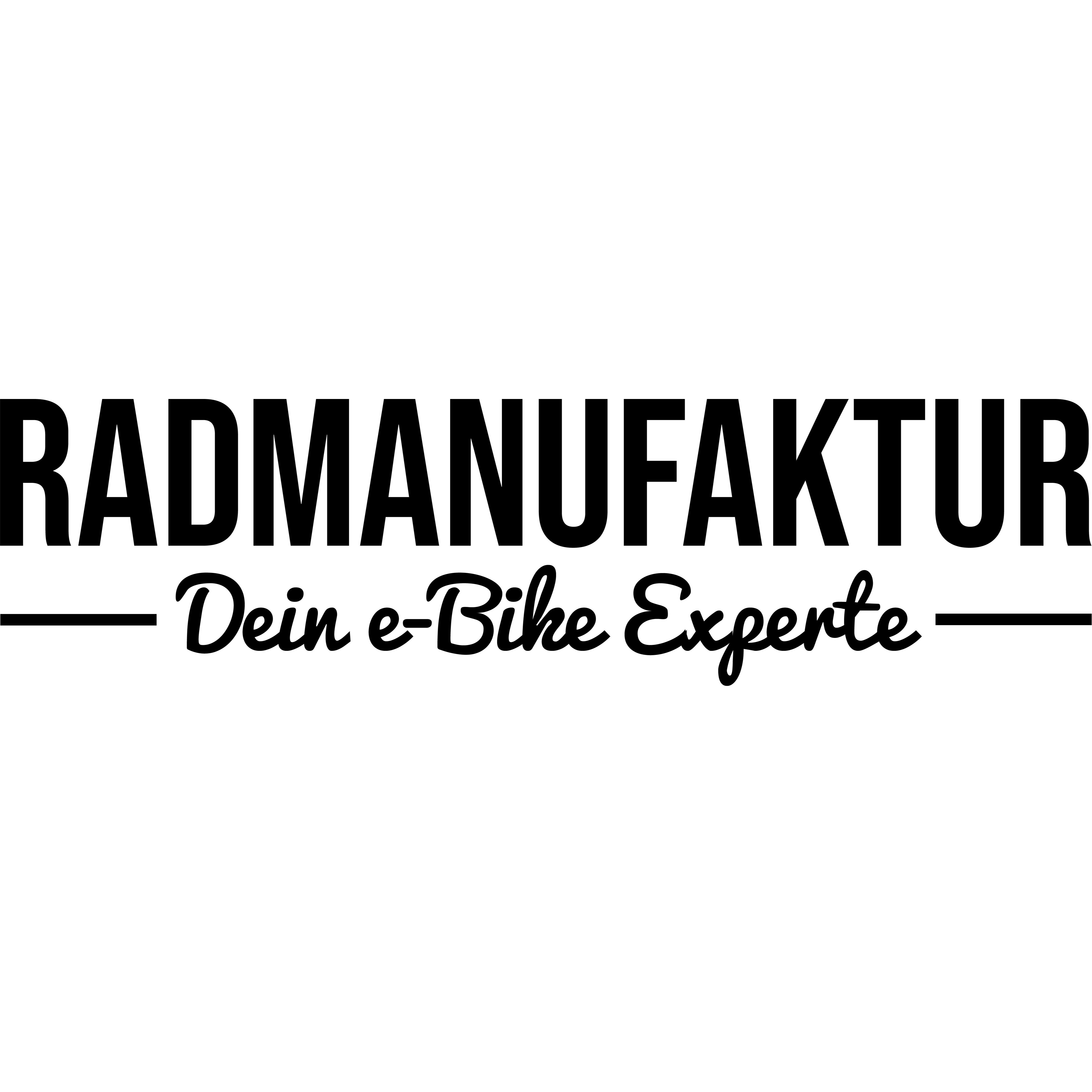 Radmanufaktur – Dein E-Bike Experte