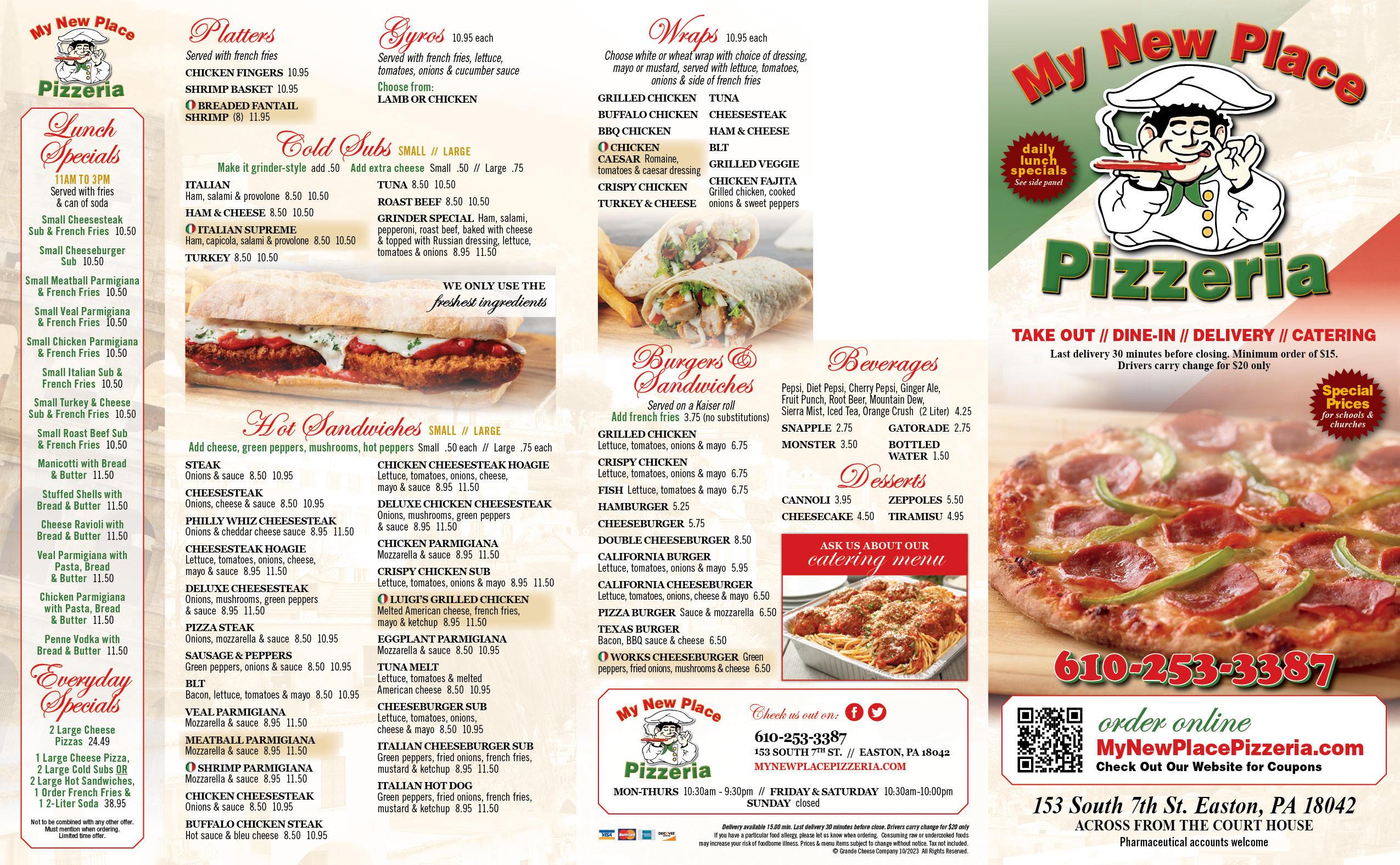 My New Place Pizzeria