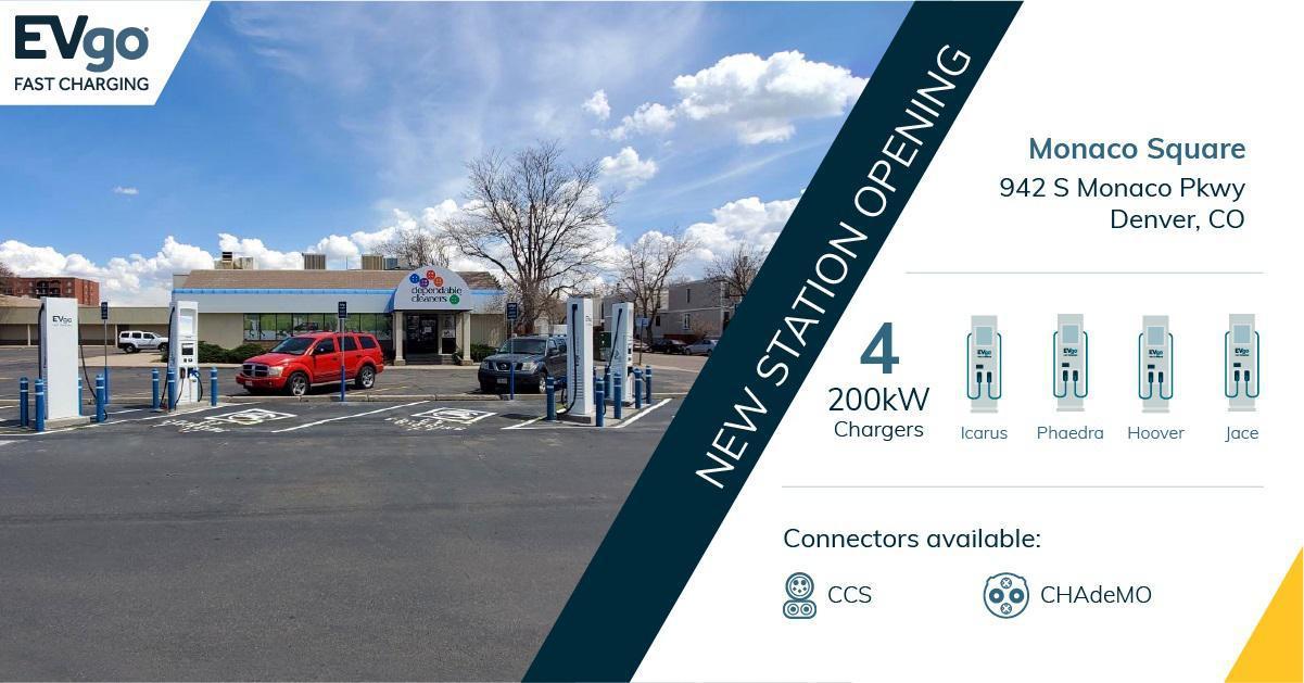 EVgo Car Charging Station