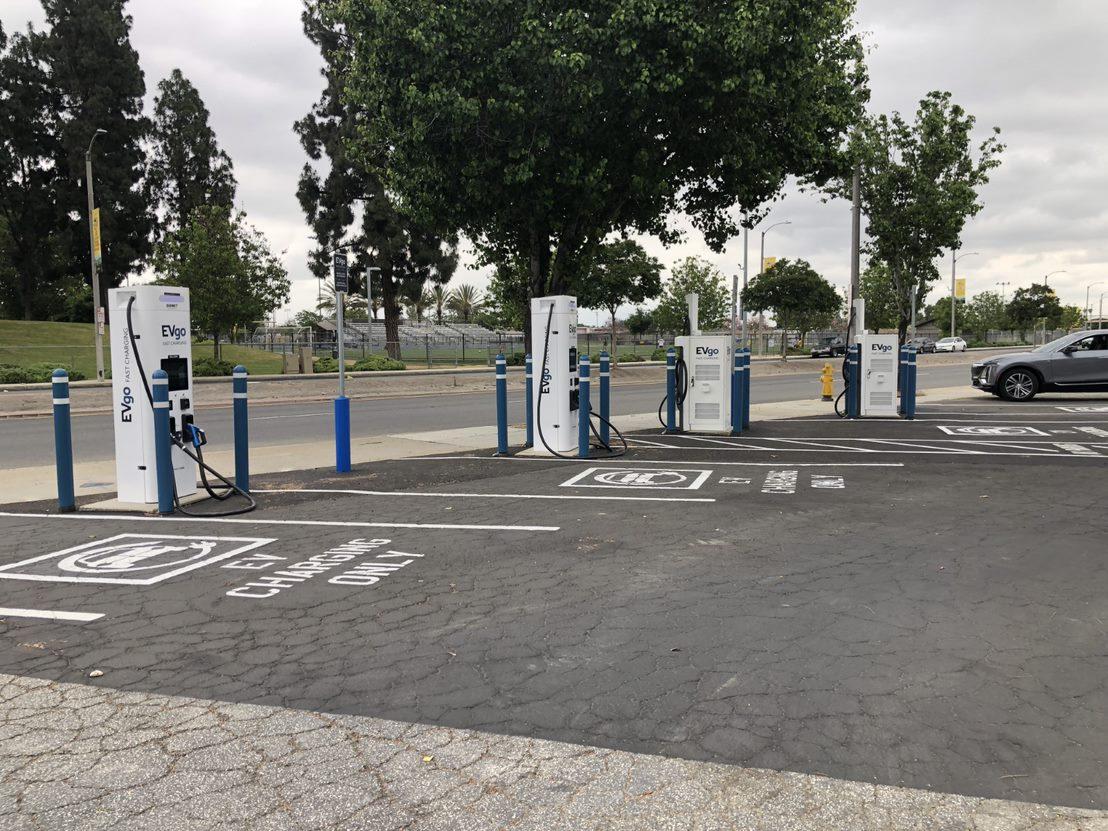 EVgo Car Charging Station