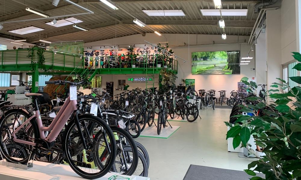 e-motion e-Bike Welt, Dreirad- und Lastenfahrrad-Zentrum Frankfurt Nord