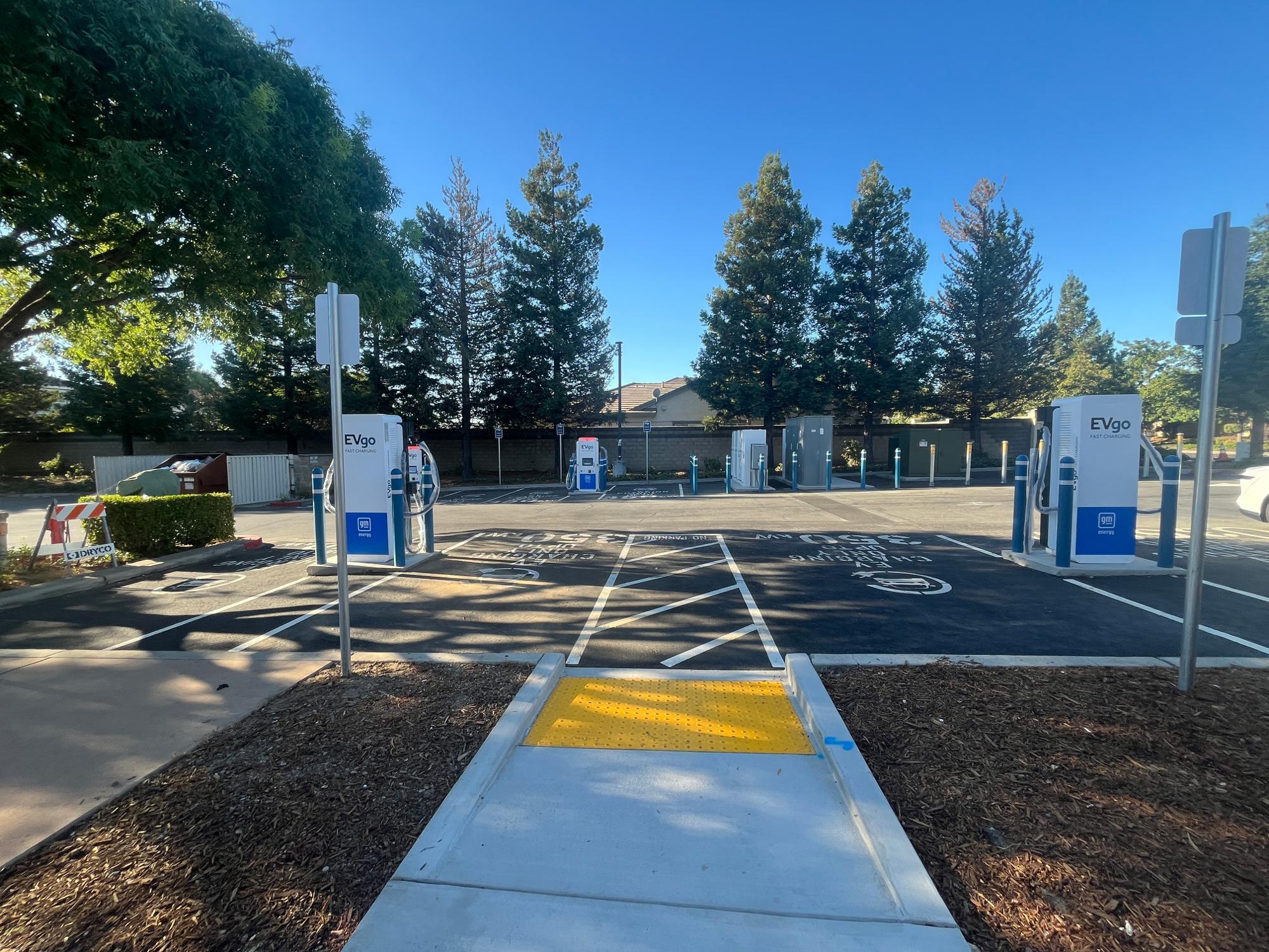 EVgo Car Charging Station