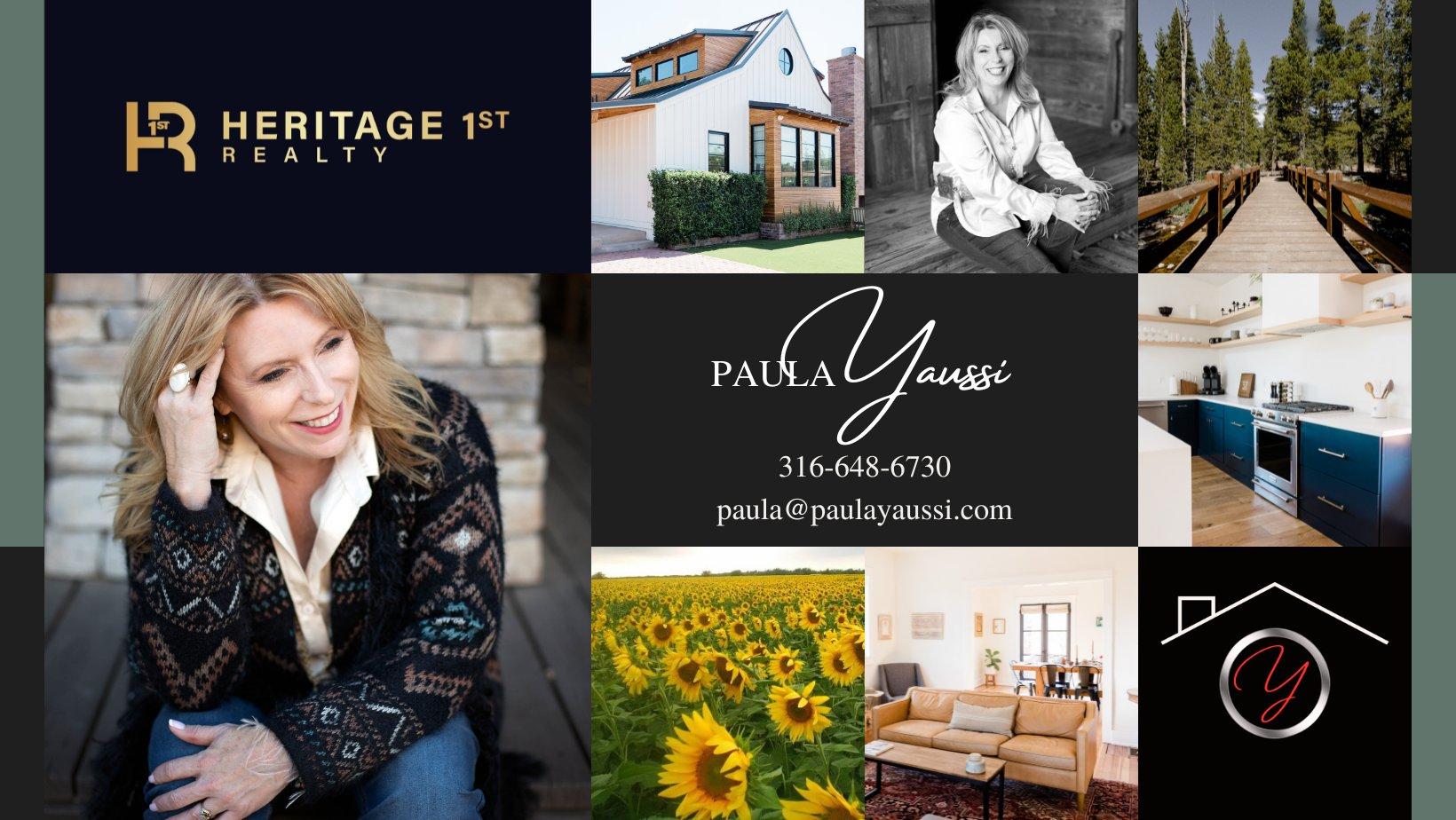 Paula Yaussi, Realtor / Heritage 1st Realty