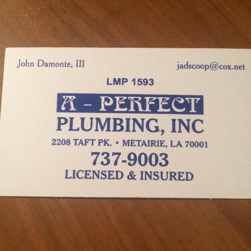 A-Perfect Plumbing