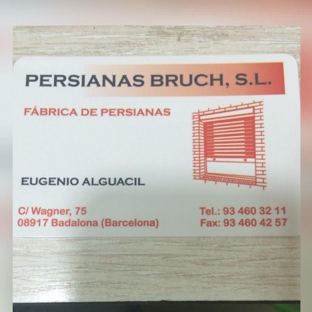 Persianas Bruch S.L.