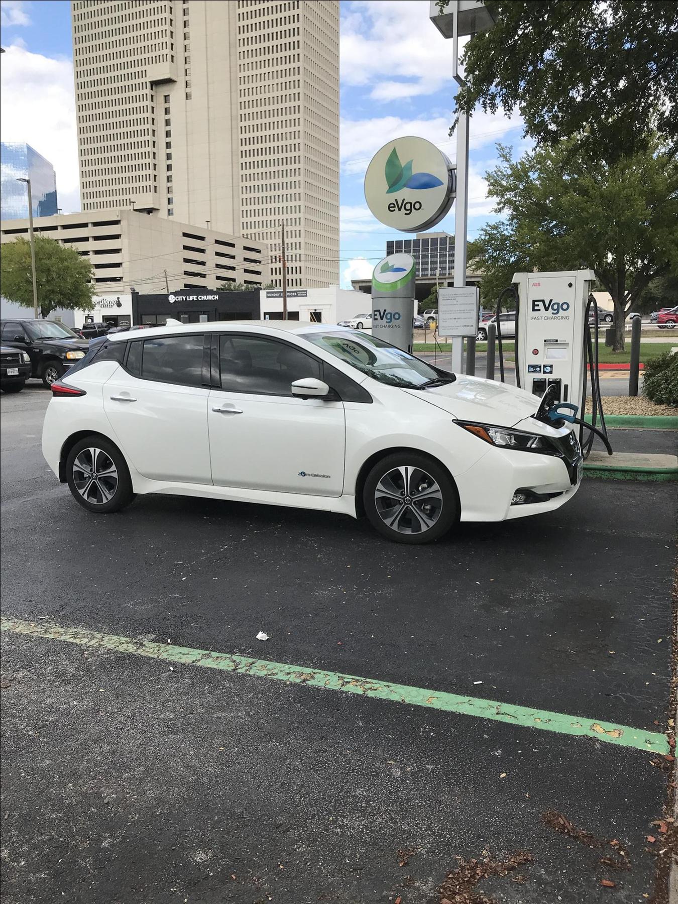 EVgo Car Charging Station