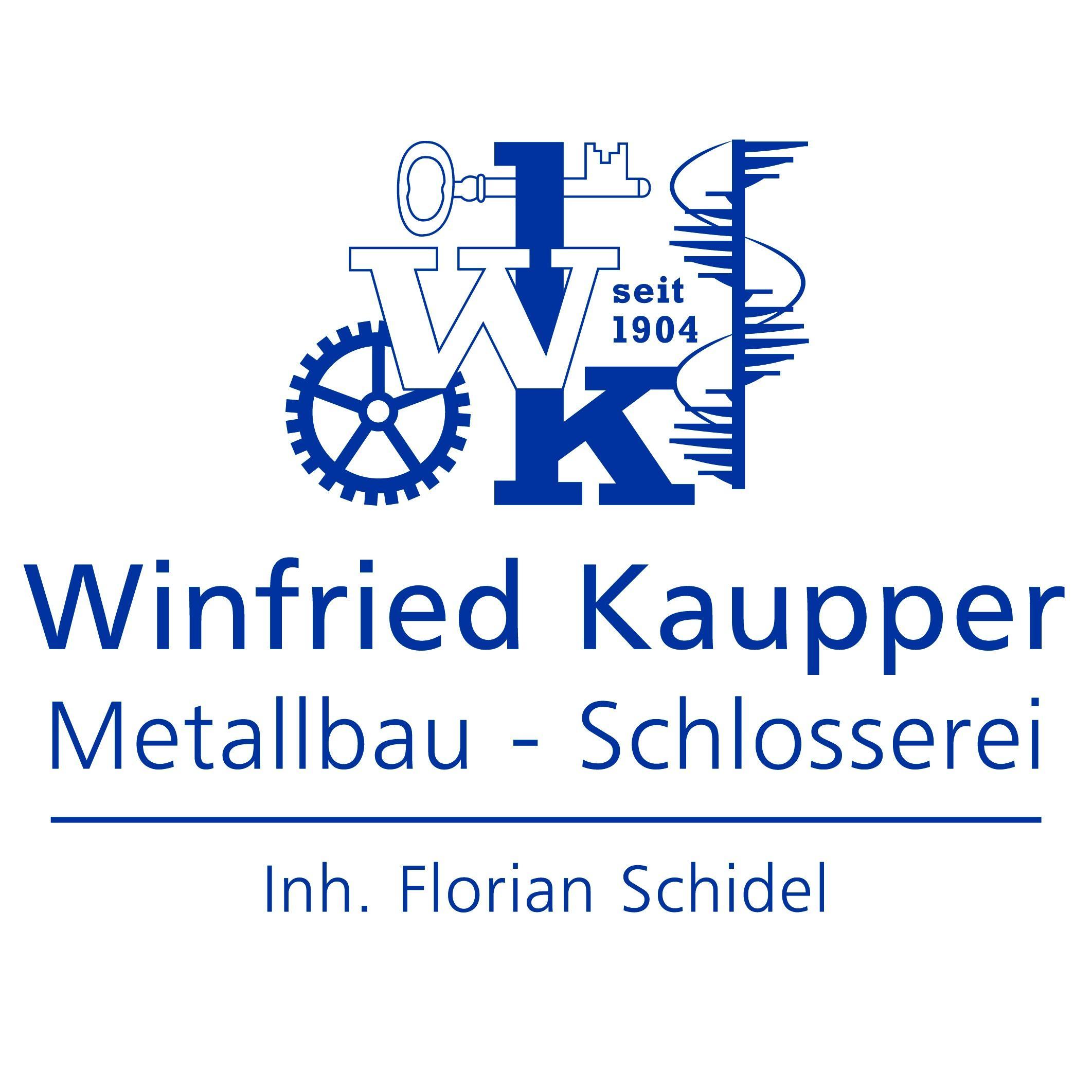Winfried Kaupper Metallbau - Schlosserei Inhaber Florian Schidel