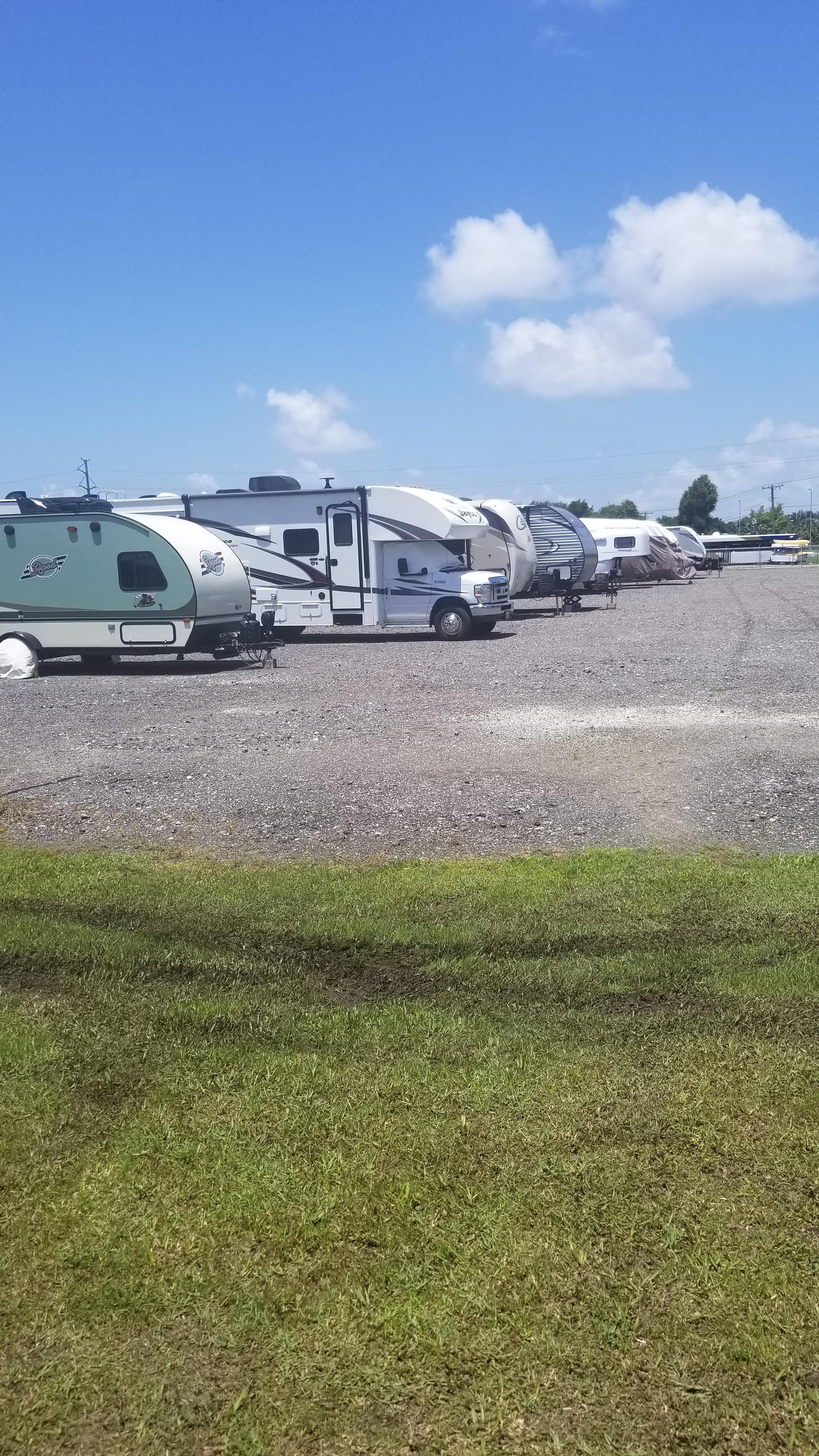 Huge RV & Boat Storage
